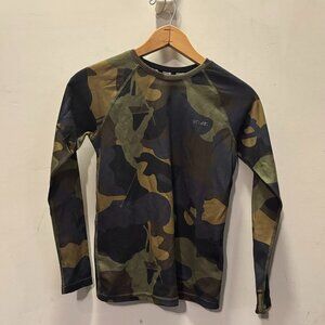 Kombi Merino Mix Pro Crew Top - Youths (20% Merino Wool, 80% Polyester)